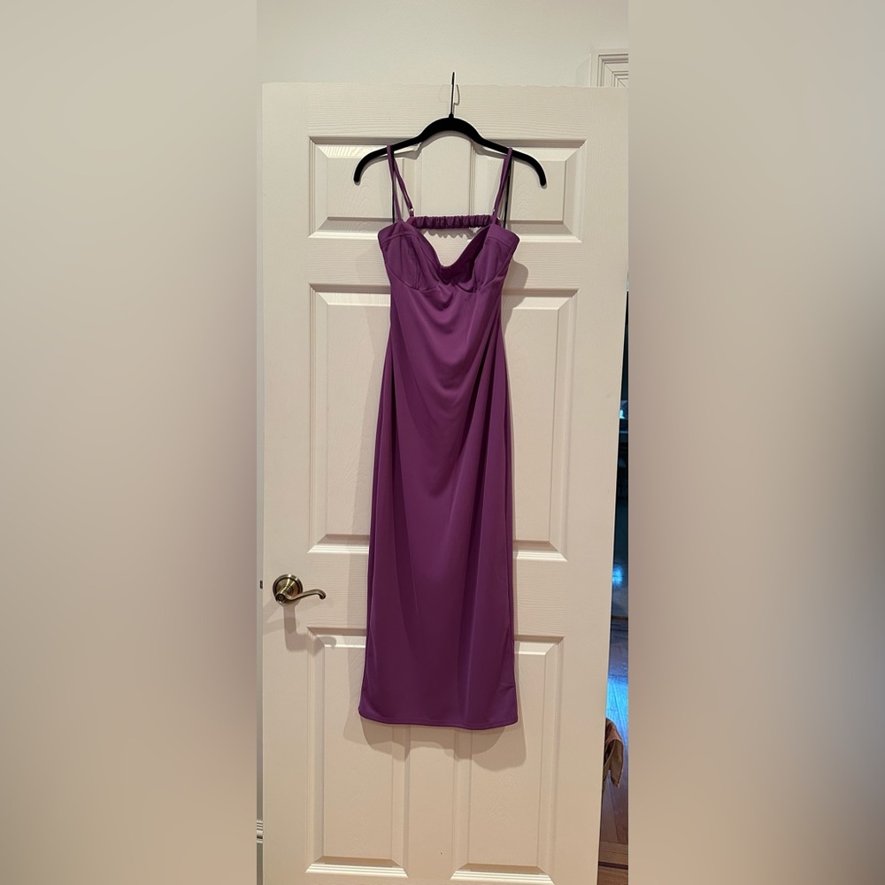 Purple dress